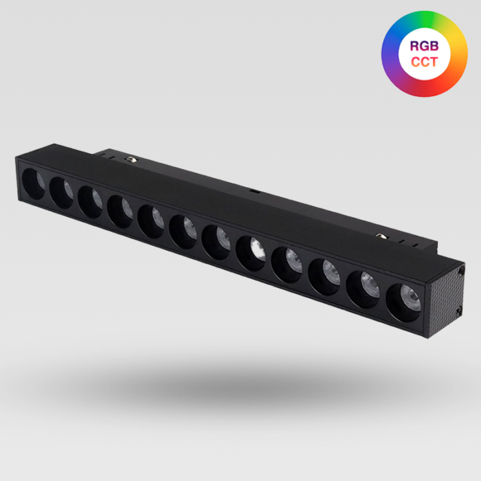 Magnetic Rail Grille 6 watts RGB CCT