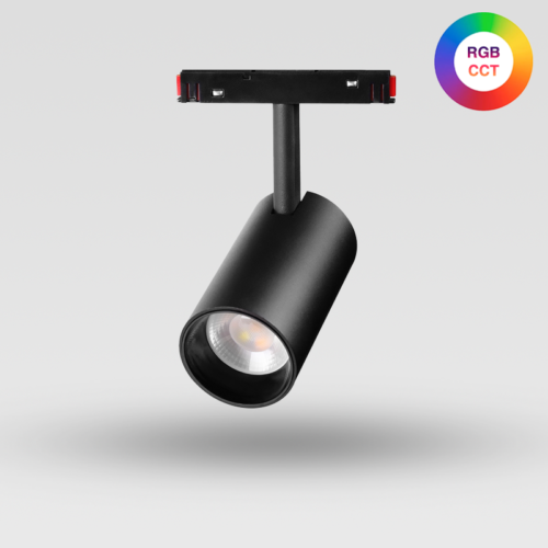 Magnetic Rail Spotlight 24 Watts RGB CCT